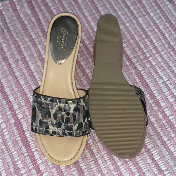 Coach wedges - Picture 3 of 3